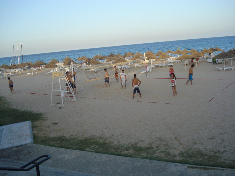 Volleyball am Strand Omar Khayam Resort & Aquapark