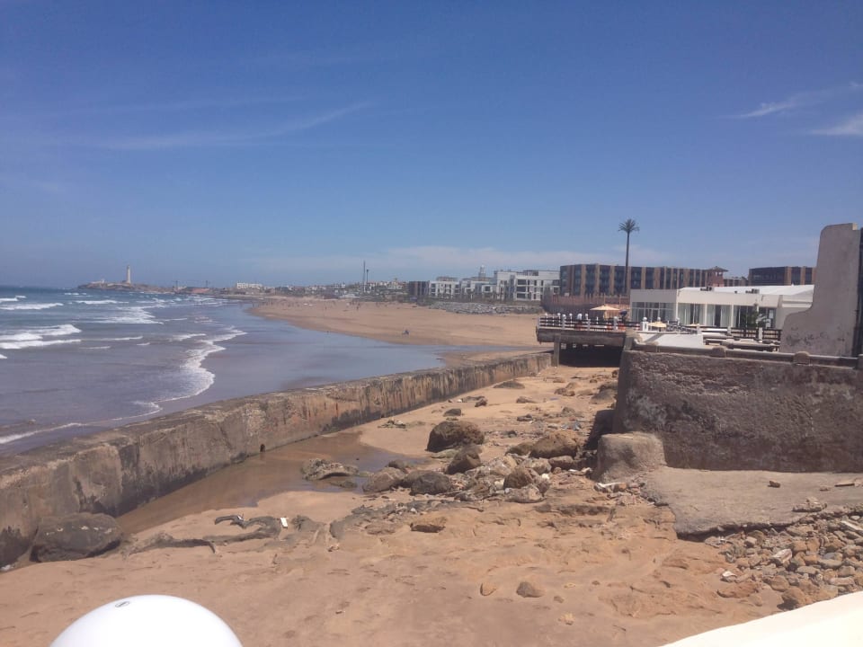 Blick aufs Meer Hotel Casablanca Le Lido Thalasso & Spa
