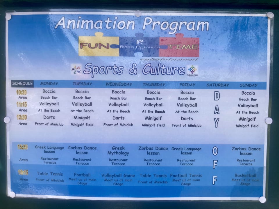 Sport & Freizeit Rodos Palladium Leisure & Wellness