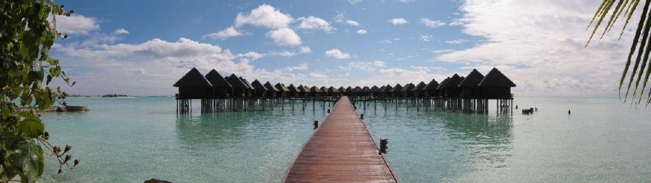 Die einfachen Wasserbungis Sun Siyam Olhuveli