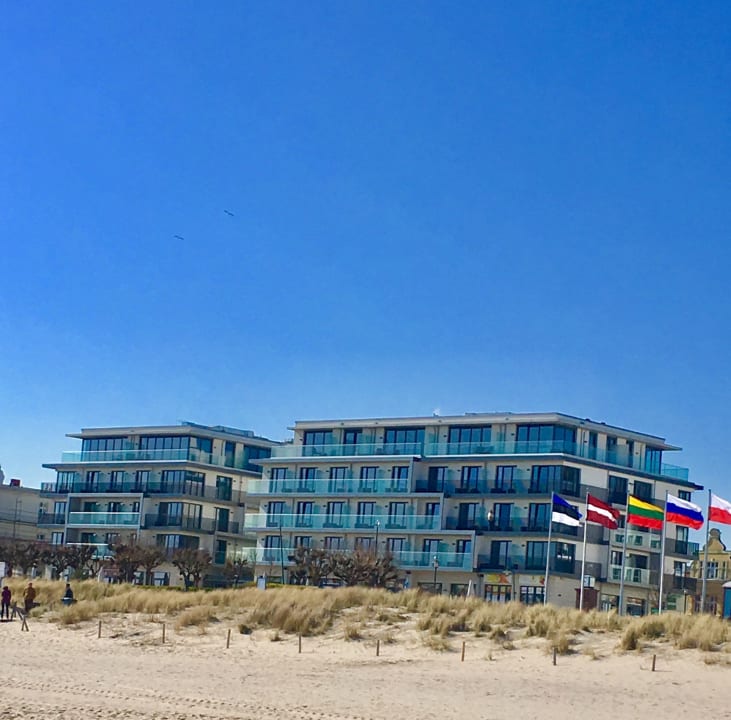Außenansicht SEETELHOTEL Kaiserstrand Beachhotel