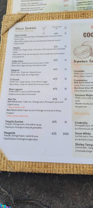 Gastro La Pirogue Mauritius