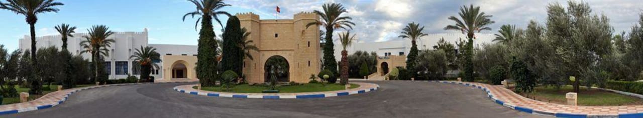 Wejście do hotelu Mahdia Palace Thalasso