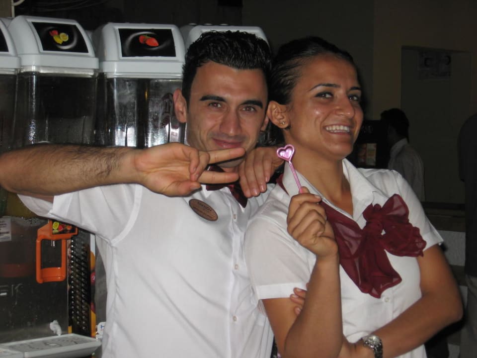 Cocktailmixerpärchen Trendy Aspendos Beach Hotel