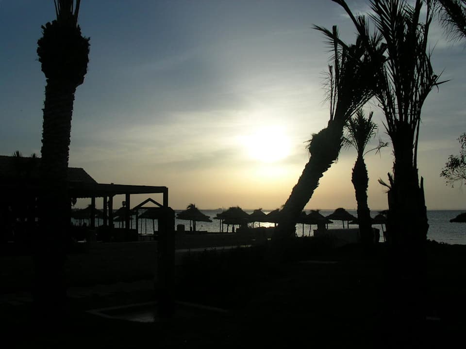 Sonnenuntergang Hotel Rosa Beach