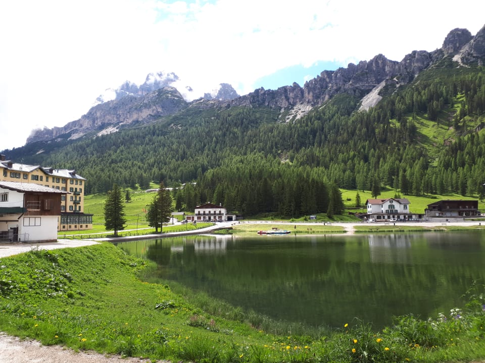 Ausblick Grand Hotel Misurina