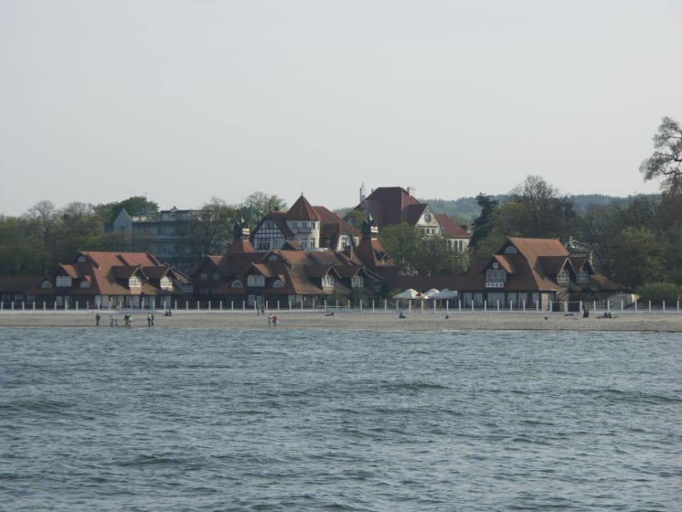 Widok z mola Hotel Zhong Hua