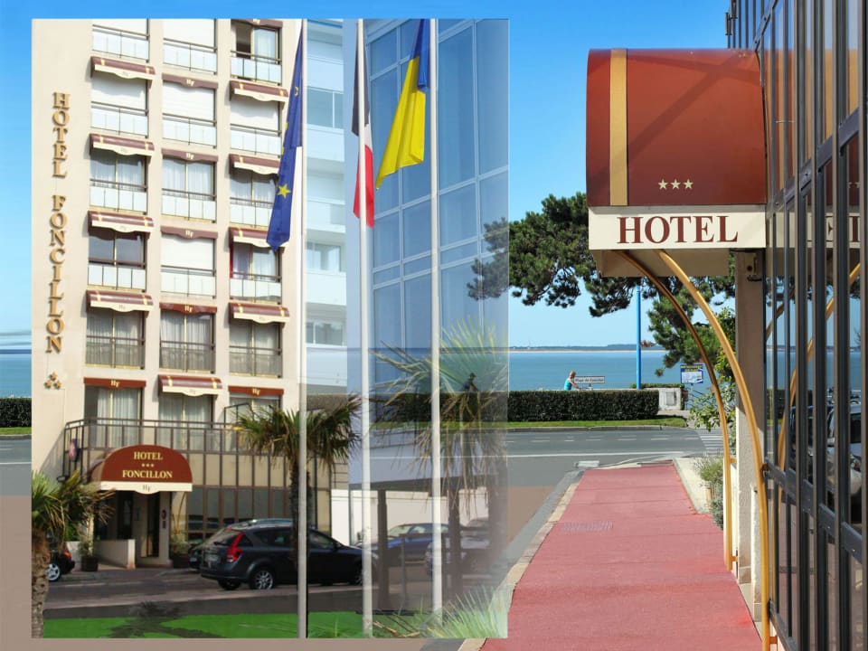 Façade d'entrée de l'hôtel Best Western Hotel Royan Ocean