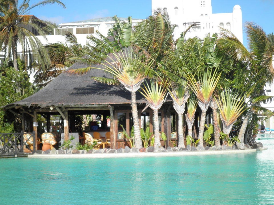 Bar Coco Loco vom Wasser aus gesehen Club Jandia Princess
