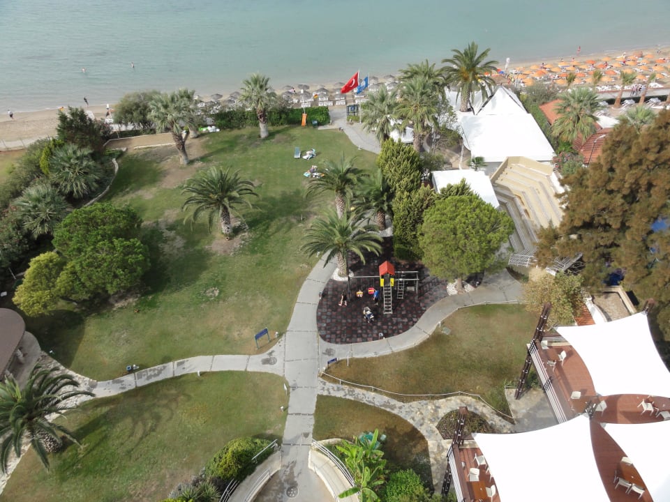 Blick vom Dach Hotel Ephesia