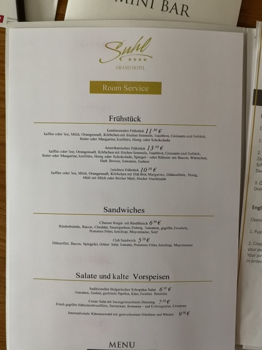 Gastro HVD Grand Hotel Suhl