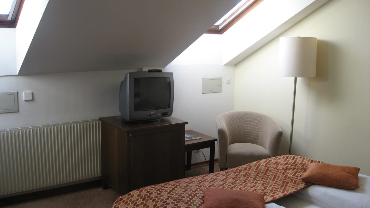Zimmer Nr. 618 in der Mansarde Hotel Rathauspark Wien, a member of Radisson Individuals