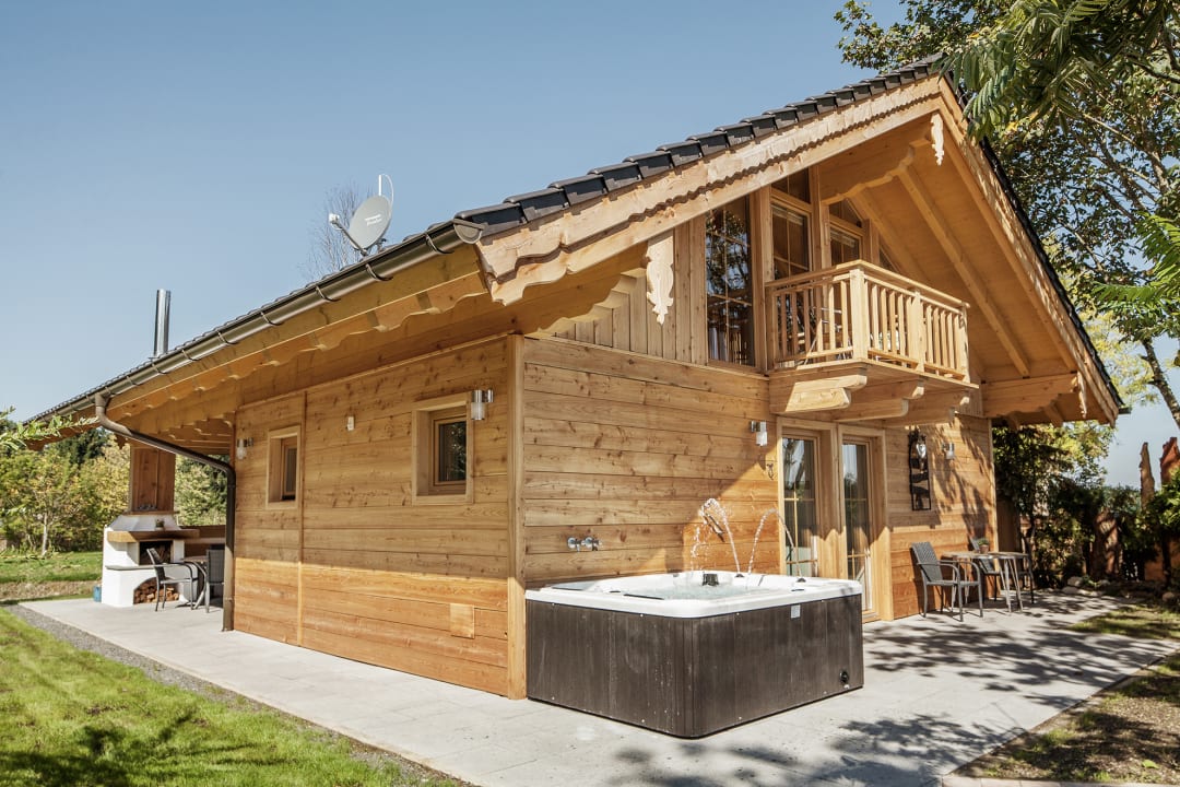 Außenansicht Bayern Chalets