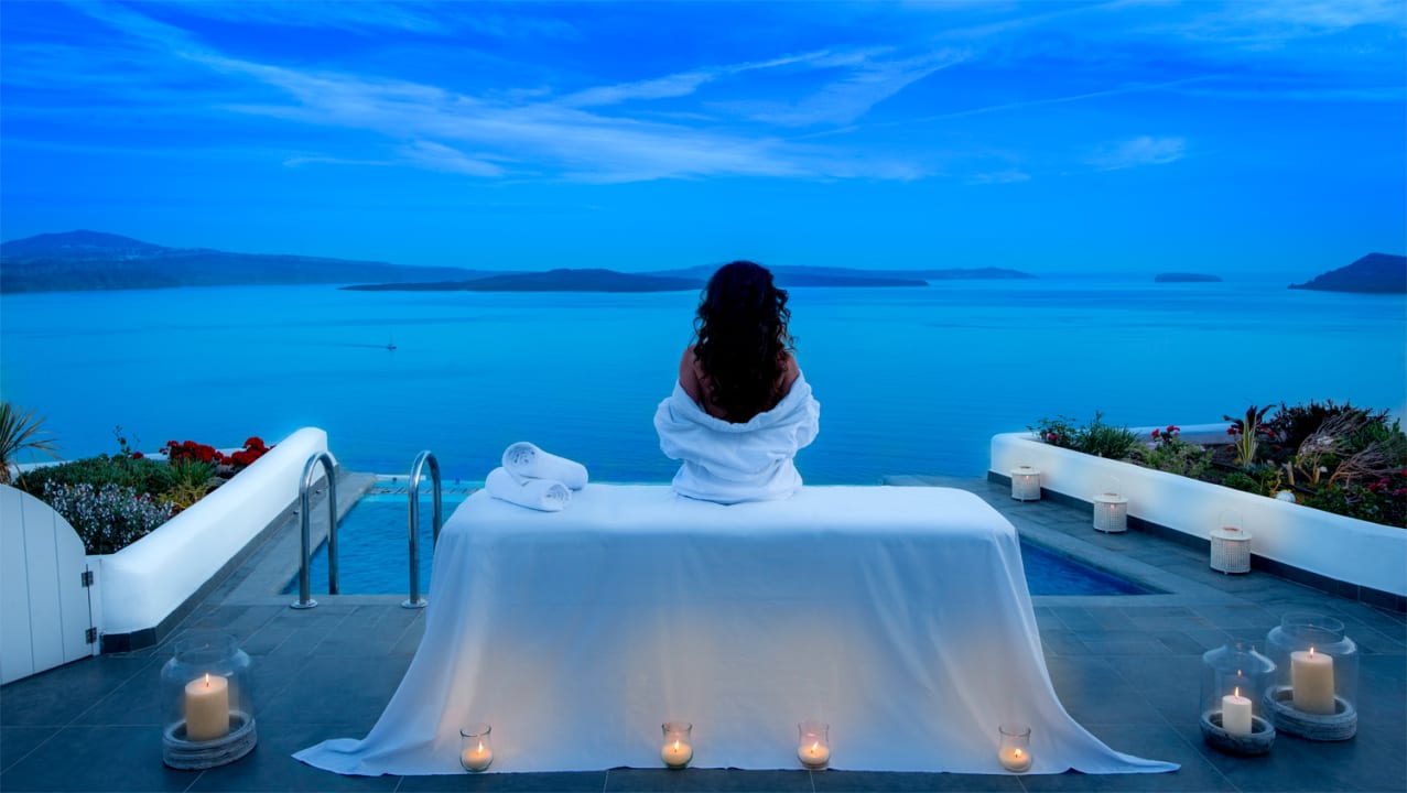 Ausblick Santorini Secret Suites & Spa