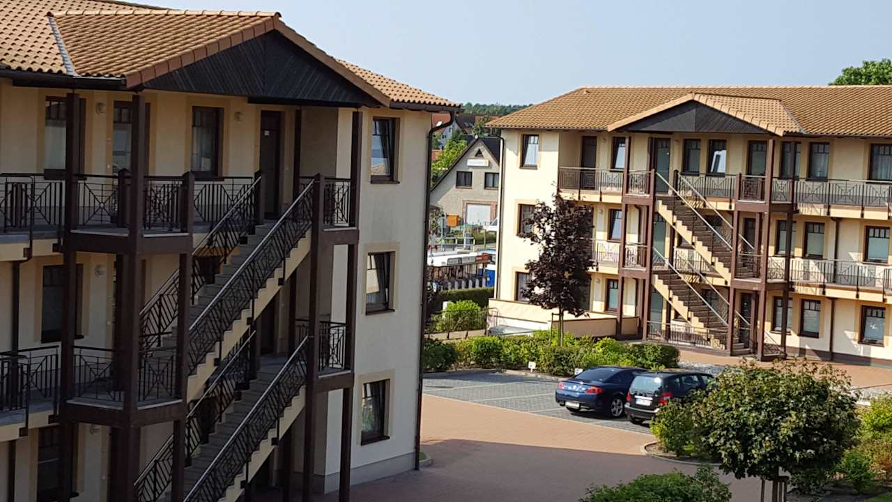 Blick von der Eingangstür Apartmentanlage Urlaubsräume - Wohnung 3.14