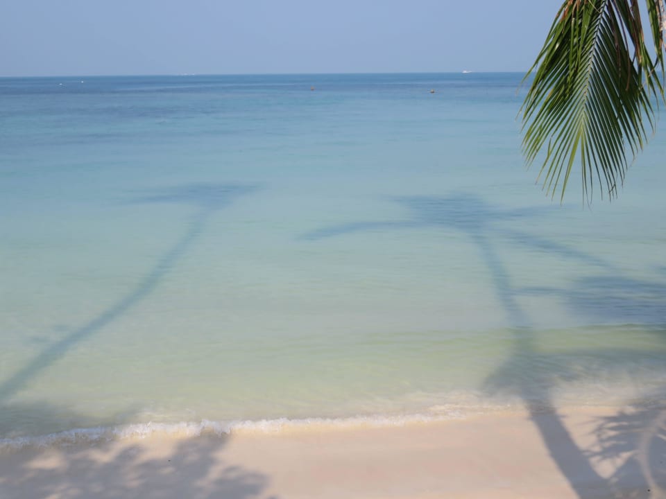 Weißer Sand und glasklares Wasser Long Bay Resort Koh Phangan