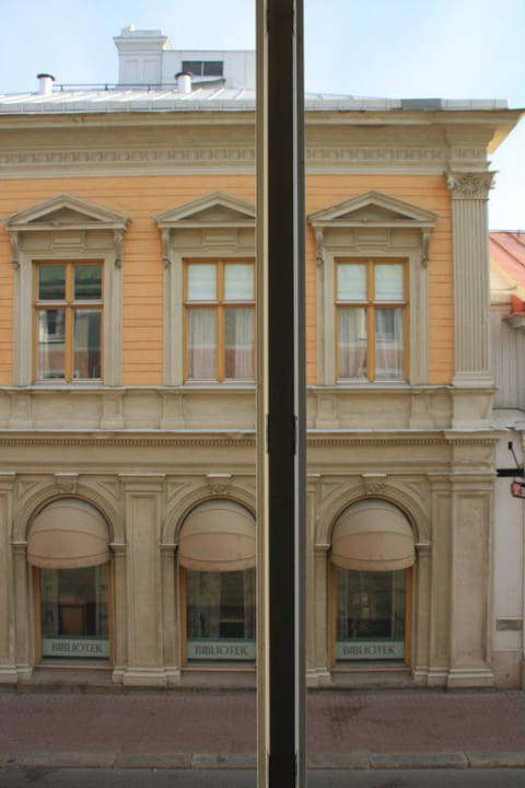 Ausblick vom Schlafzimmer First Hotel Statt Hudiksvall