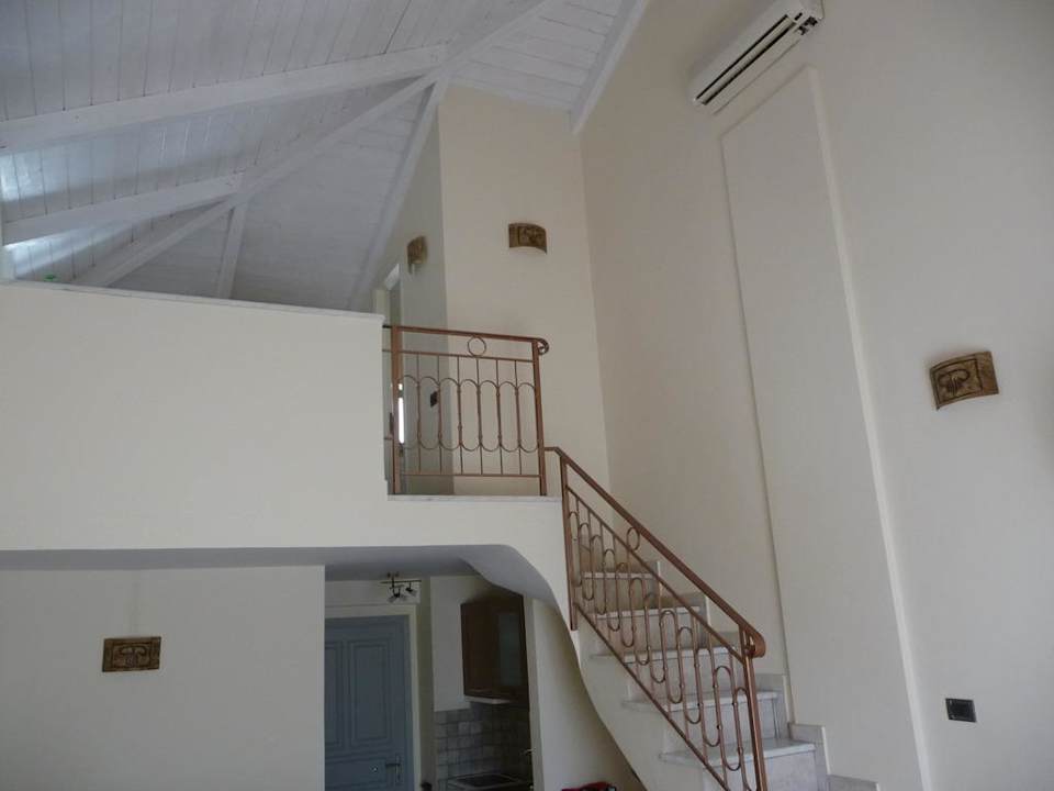 Blick auf Mansarde von EG im Apartment Kyveli Harmony Hotel Apartments