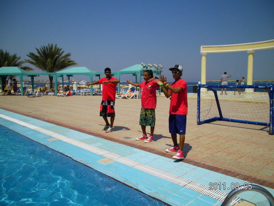 Animation clubdance after aquagym SUNRISE Holidays Resort (Adults Only)
