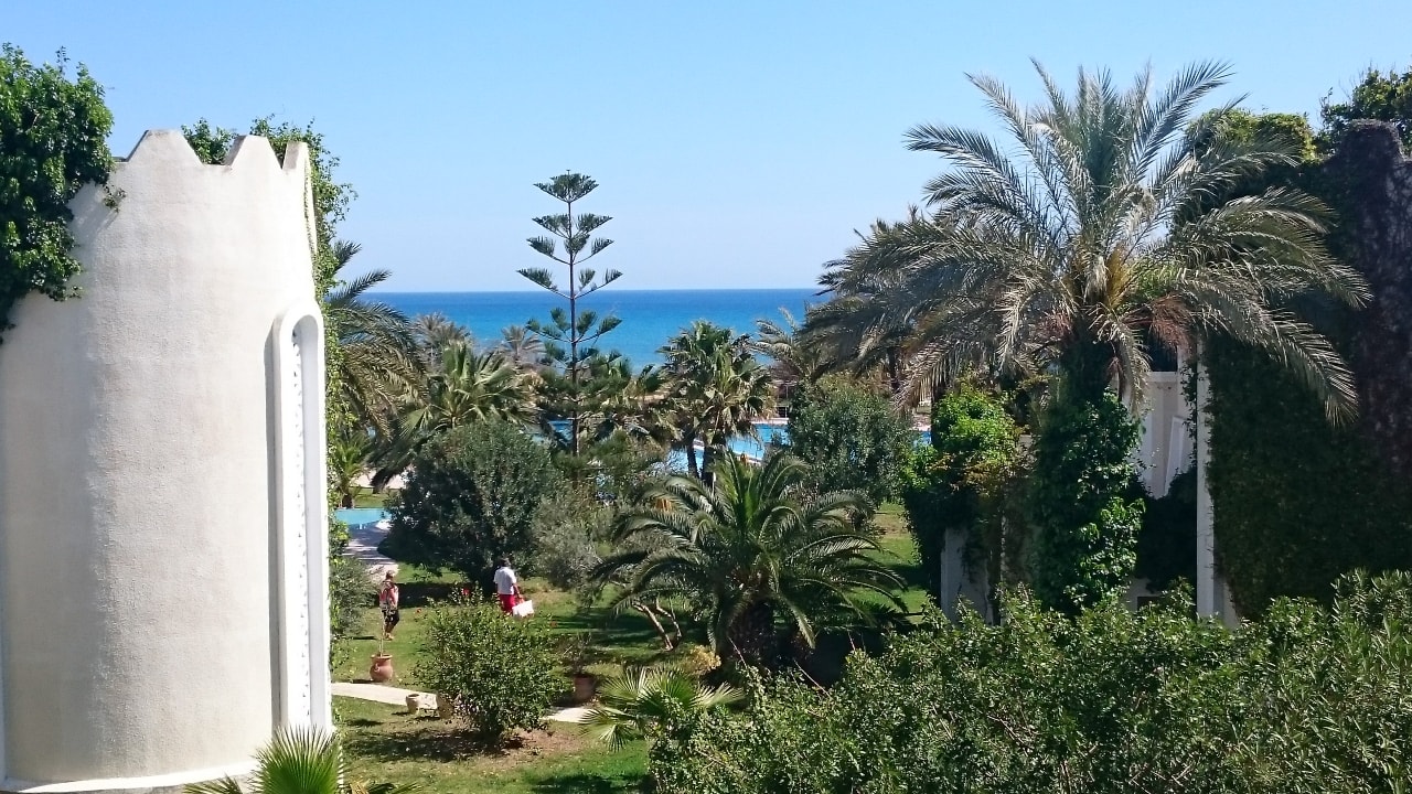 Außenansicht Mahdia Beach & Aquapark