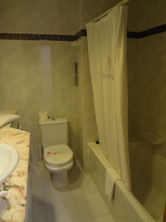 Badezimmer Hotel Clumba