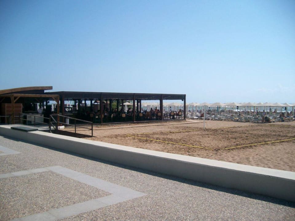 Blick zum Strand Aydinbey Kings Palace & Spa