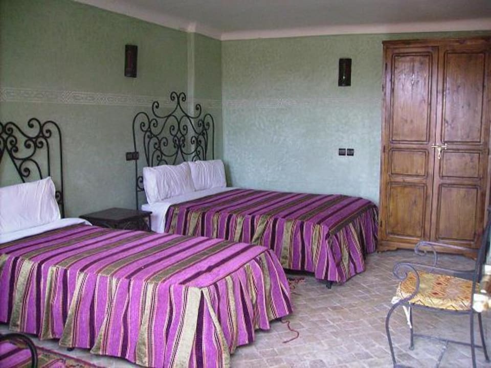 Chambre triple (twin & individuel bed) Riad Salsabil Marrake Riad Salsabil