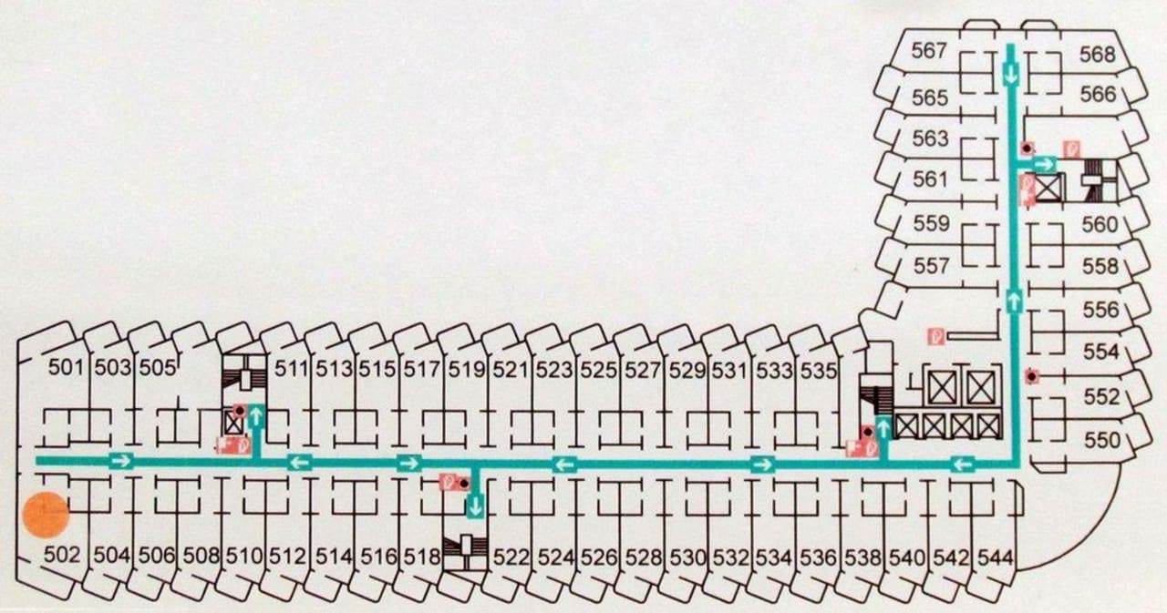 5th floor Hilton Dubai Jumeirah