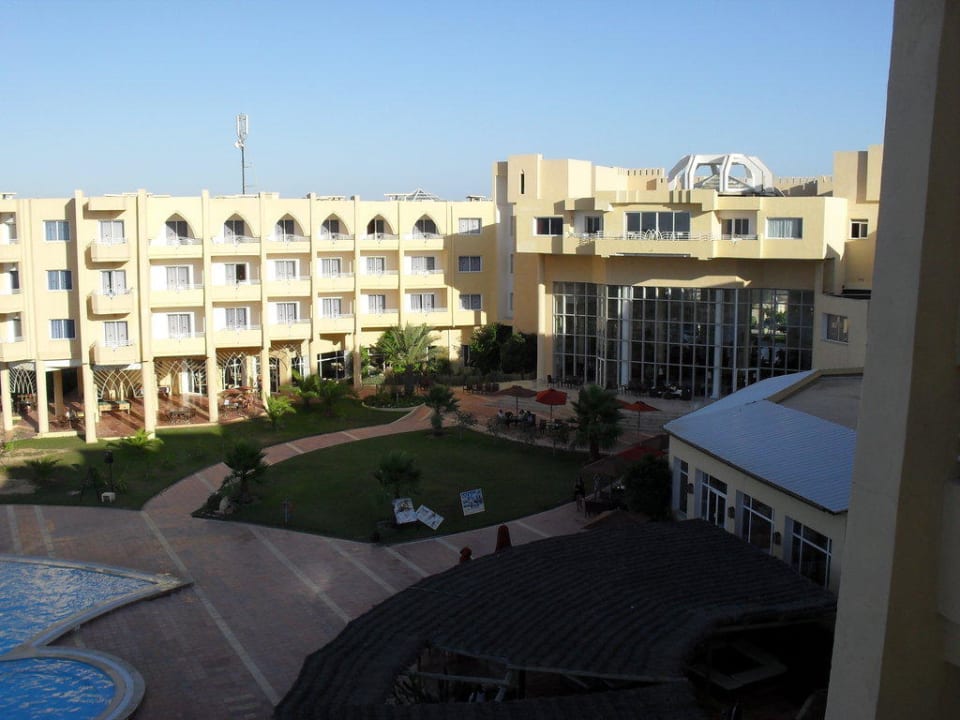 Von Balkon aus Skanes Serail Aquapark