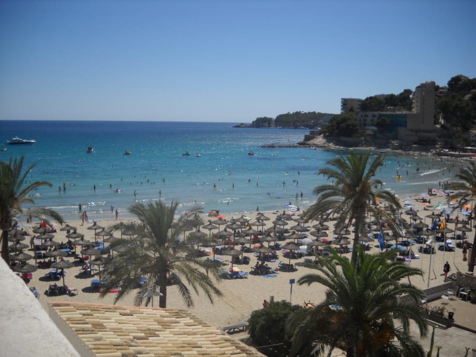 Aussicht von unserem Balkon Pension Maria Eugenia