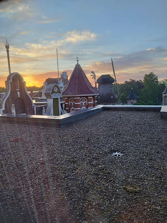 Ausblick Heide Park Abenteuerhotel