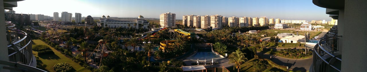 Aussicht vom Zimmer Royal Wings Hotel