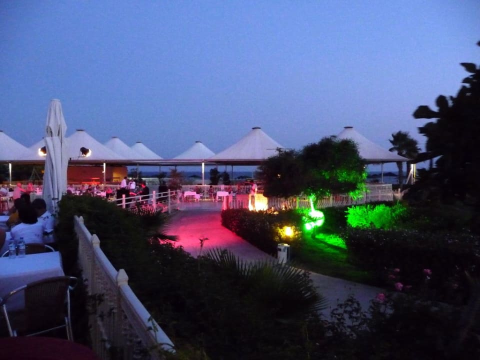 Poolbar am Abend Kaya Belek Hotel