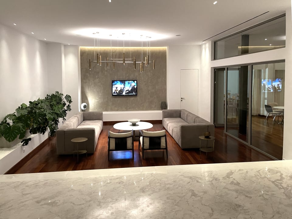 Lobby Lindos Mare, Seaside Hotel