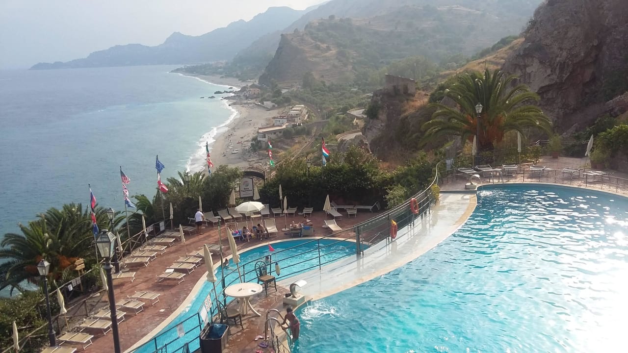 Poolblick Baia Taormina - CDSHotels