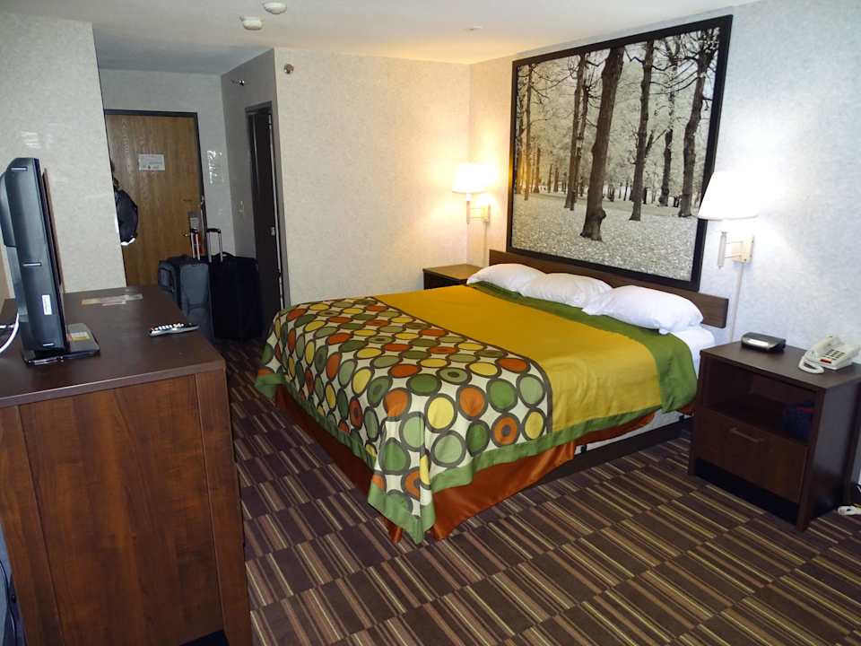 Kingsize Bett Hotel Super 8 Route 5 - West Springfield