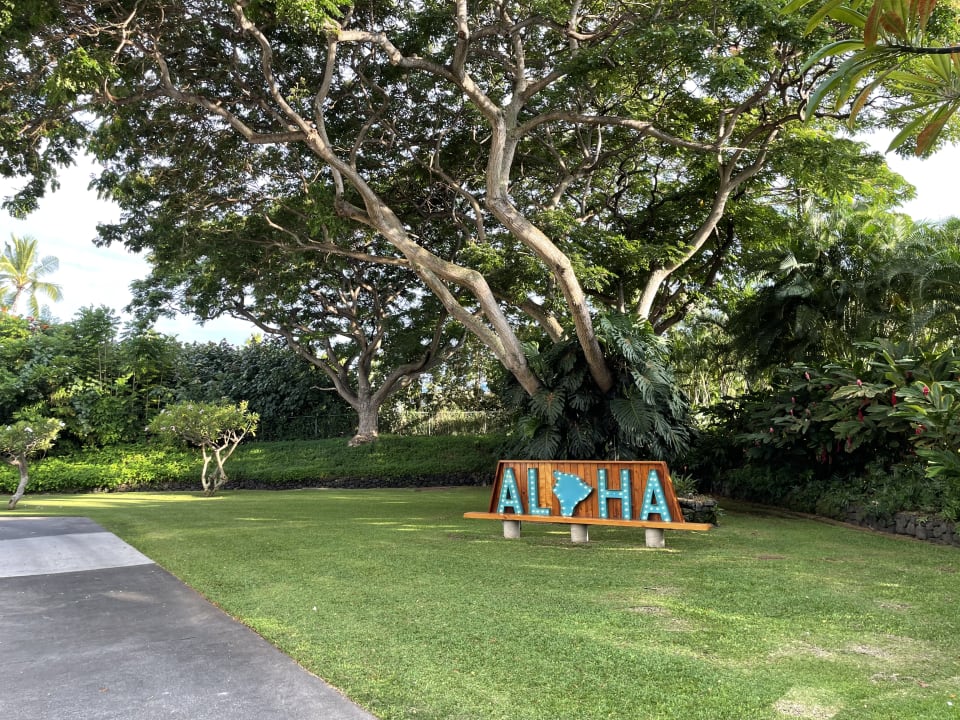Gartenanlage Outrigger Kona Resort and Spa