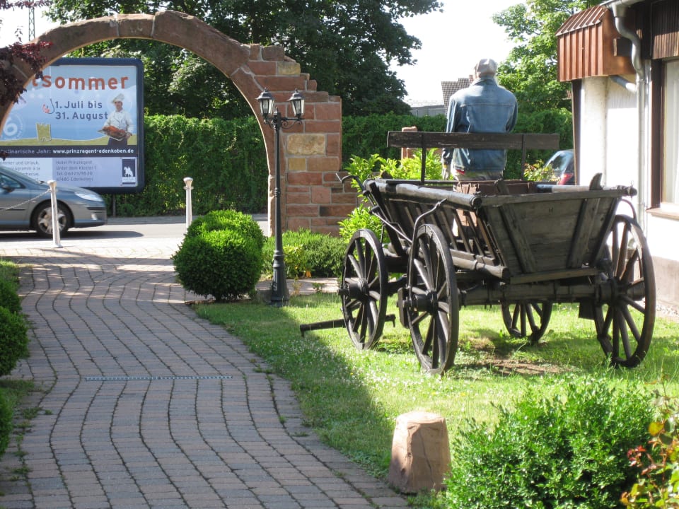 Sehr liebevoll gepflegt und angelegt Hotel Gutshof Ziegelhütte