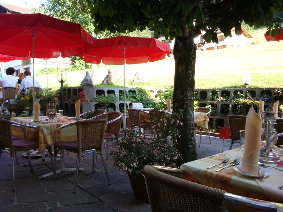 Gartensitzplatz Hotel Silbertal