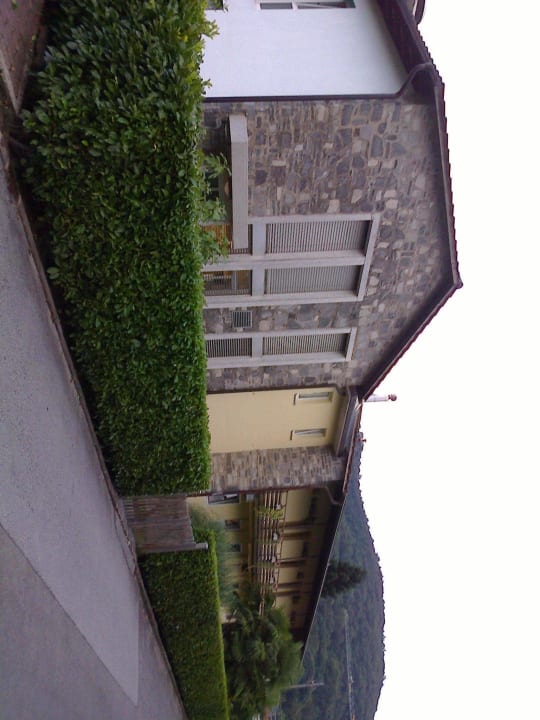 Hotelrückseite Hotel Albergo Mimosa