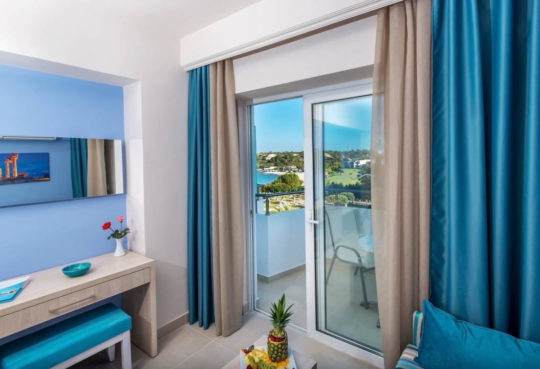Superior double room with pool and sea view Irene Palace Beach Resort Club alltoura
