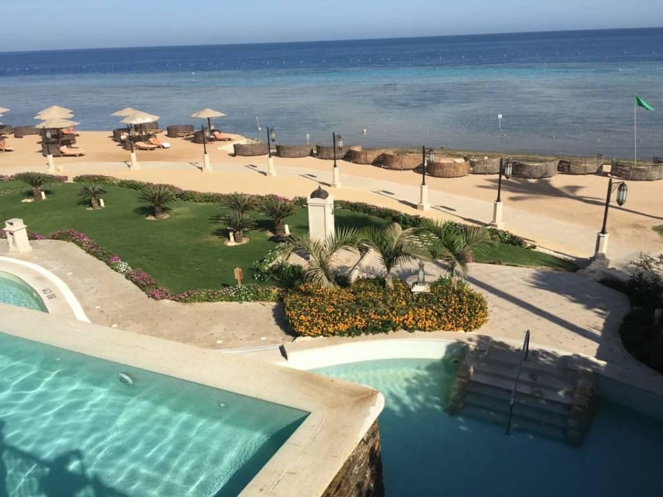 Von der Sonnenterrasse aus Makadi Spa - Adults only