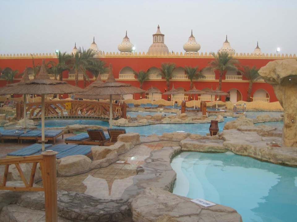 Poolanlage Pickalbatros Alf Leila Wa Leila Resort - Neverland Hurghada
