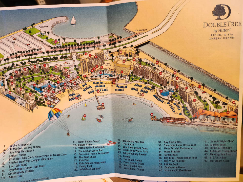 Sonstiges DoubleTree by Hilton Resort & Spa Marjan Island