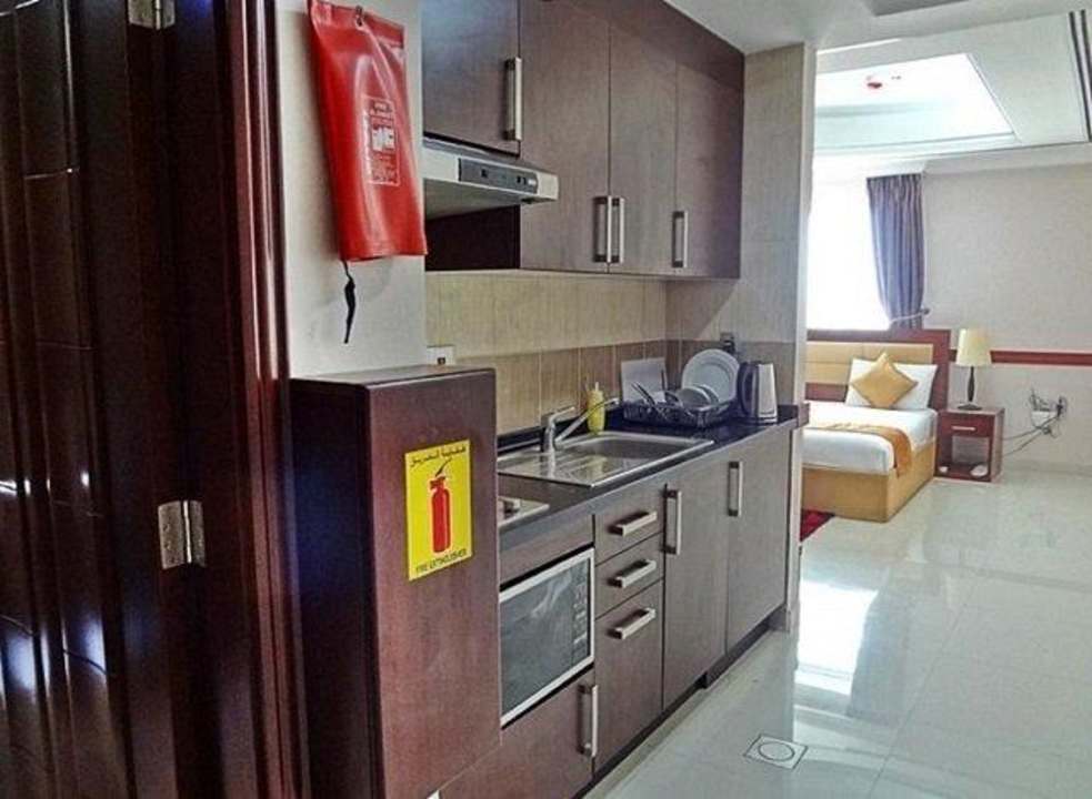 Kitchen-Studio Hala Inn Hotel Apartments