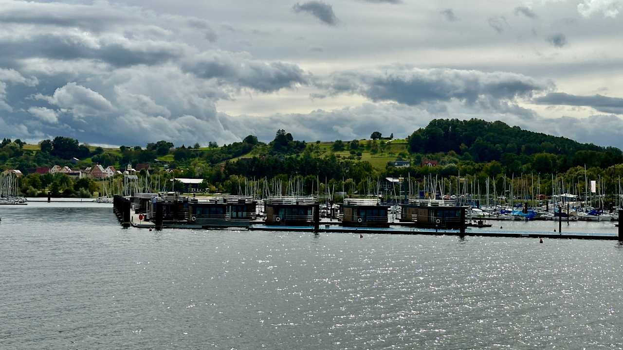 Außenansicht Floating Village Brombachsee