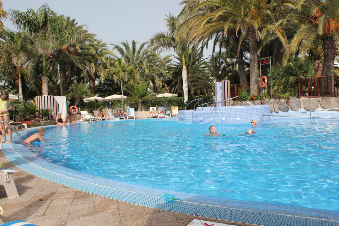 Hintere Poolanlage Hotel Riu Palace Maspalomas Adults Only