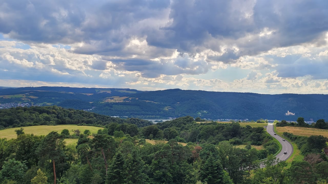 Ausblick Wyndham Garden Lahnstein Koblenz Hotel