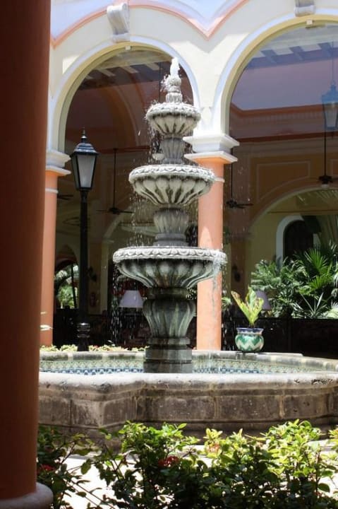 Lobby Brunnen Hotel Riu Tequila