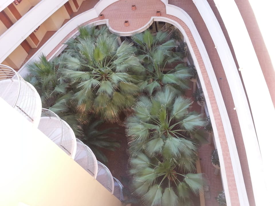 Ausblick auf den Innenhof Haus 1 allsun App.-Hotel Orient Beach